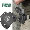 1.75'' Paddle for Holster, OWB Gun Holster Paddle Kit, Outside Waistband Paddle for Holsters, Paddle Kit with Metal Washers/Screws/Slotted Binding Posts/Washers view 3
