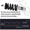 LYYCX Metal Rear Suspension Bumper Spring Shock Absorber Damper Bile after Pressure 150mm(5.9") 165mm(6.5") for Downhill Road Bike (Color : 150mm/750lbs) view 4