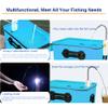 FFYUE Intelligent Induction Fishing Water Dispenser, Fish Pond Aerator, Automatic Water Pump, Fishing Hand Washing, Outdoor Light, Free Hands,White view 4