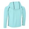 Kids Fishing Shirts UV Sun Shirt Hooded Rash Guard Dri Fit Long Sleeve Shirts Thumb Hole for Workout Camping Kayaking Draft Aqua view 4