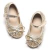 Otter MOMO Toddler/Little Girls Mary Jane Ballerina Flats Shoes Slip-on School Party Gold Dress Shoes Size 8 view 1