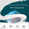 Iczodrow TPE Yoga Mat, Collapsible/Portable Sports Mat 5mm Inch Thick, Sweat Absorb Training Fitness Mat for Dance Mat, Yoga Bag Packed view 2