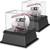 KKU Baseball Display Case 2 Pack, Baseball Holder for Ball Display Cube Box, UV Protected Acrylic Baseball Storage Official Size Box, Memorabilia Display Case for Baseball view 1