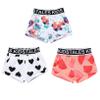 QinCiao 3 Pack Cotton Shorts for BabyToddler Girls Boys Board Shorts Bottoms Summer Hawaiian Beachwear Swim Trunks Red&White 12-24 Months view 1