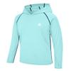 Youth Fishing Shirts UV Sun Shirt Rash Guard Upf50+ Long Sleeve Shirts Kids Hoodies for Camping Gym Outdoor Workout Surfing Aqua view 3