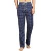 HomyComy Men's Pajama Pants Soft Sleep Pants Pajama Bottoms Cotton Lounge Pants with Pockets view 1