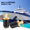 2 Pcs T-Handle Boat Drain Plug Brass Drain Snap Plug for Boat Marine 1 Inch view 4