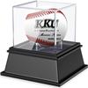 KKU Baseball Display Case, Baseball Holder for Ball Display Cube Box, UV Protected Acrylic Baseball Storage Official Size Box , Memorabilia Display Case for Baseball view 1