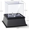 KKU Baseball Display Case, Baseball Holder for Ball Display Cube Box, UV Protected Acrylic Baseball Storage Official Size Box , Memorabilia Display Case for Baseball view 2