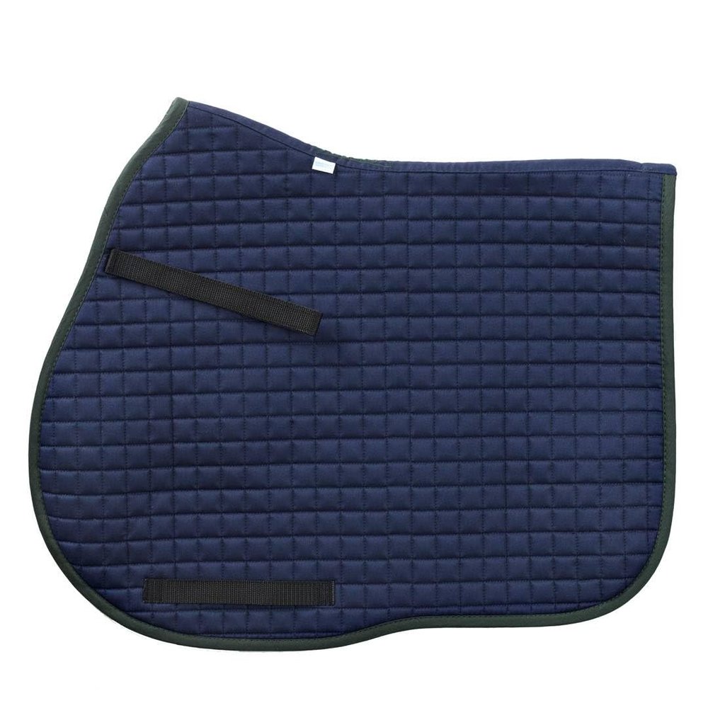 Ovation Coolmax Jumper AP Saddle Pad Navy/Green