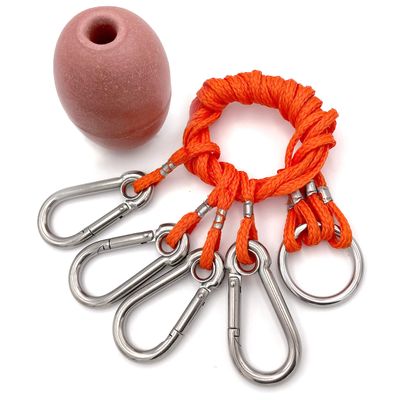 AirFly 4 Arm Harness for Crab Trap - 304 Stainless Steel Hooks with Buoy Float -1pcs