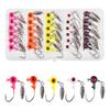 Crappie Jigs Heads for Fishing, Crappie Jig Hook Lures with Underspin Spinner Blade 1/32 1/16 1/8 3/16 oz Jig Head for Bass Trout Panfish Freshwater Saltwater view 1