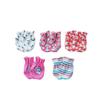 Chamie Newborn Cotton Hats Mittens Set Beanie Cap Non Scratch Gloves for Baby Boys Girls view 2
