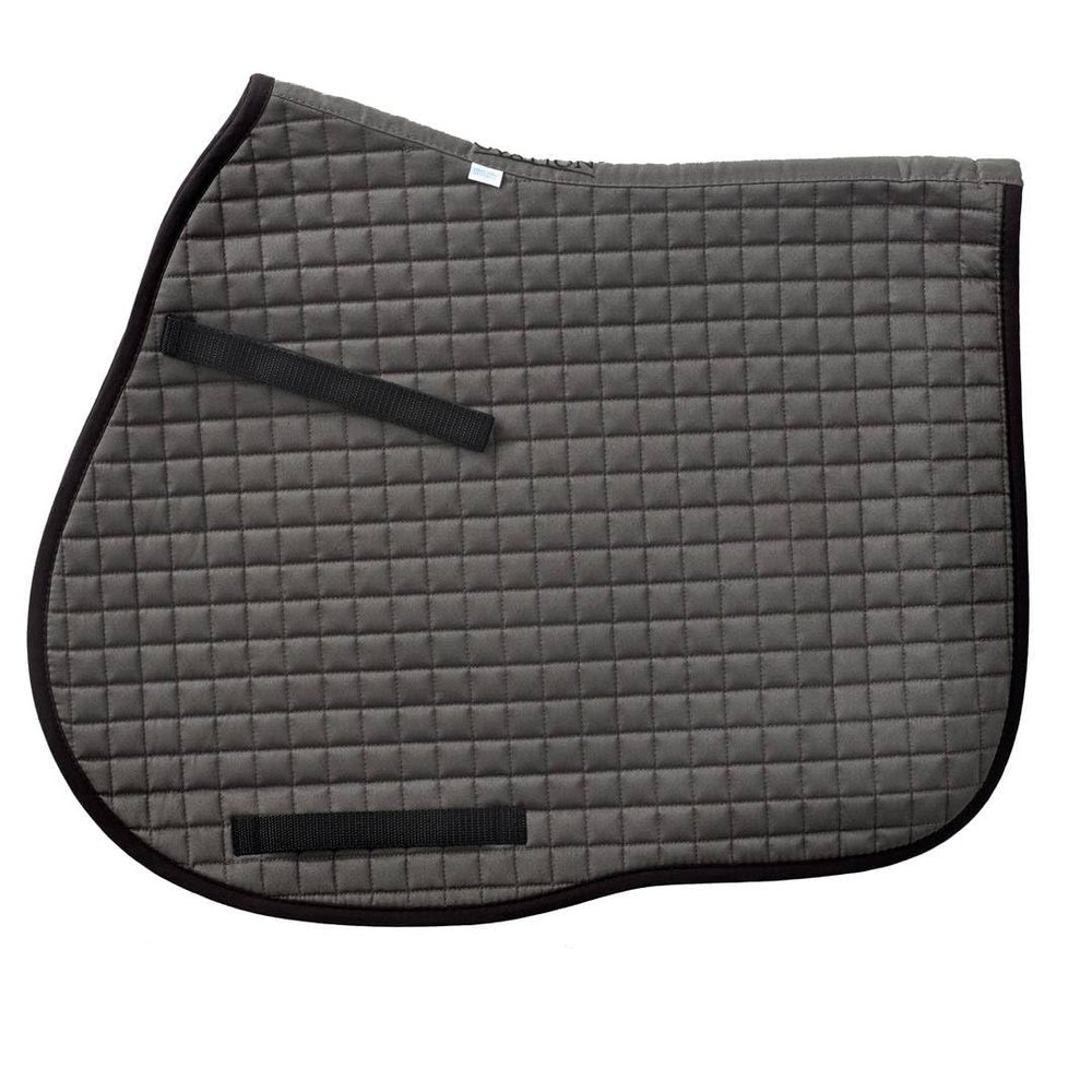 Ovation Coolmax Jumper AP Saddle Pad Gray/Black, 21 S x 21 D