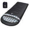 GEERTOP Portable Sleeping Bag for Camping Lightweight 3 Season Warm & Cold Weather Big & Tall Camp Sleeping Bags for Adults Outdoor Backpacking Hiking Hunting Travel view 1