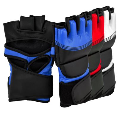 Ultimate - X-Series MMA Striking Gloves (L/XL, Black White)