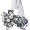 Fishing Drag Net Nylon Hand Made Durable Fish Pond Fishing netTrawl Fishing Gill Nets Beach Seine Drag Nets Fishing Equipment,3cm Mesh, 2m - 5m High, 10m Length view 1