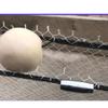 Fishing Drag Net Nylon Hand Made Durable Fish Pond Fishing netTrawl Fishing Gill Nets Beach Seine Drag Nets Fishing Equipment,3cm Mesh, 2m - 5m High, 10m Length view 4