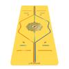 Liforme Printed Travel Yoga mat  Free Yoga Bag, Patented Alignment System, Warrior-like Grip, Non-slip, Eco-friendly and Biodegradable, Ultra-lightweight, Sweat resistant, Long, Wide and Thick view 1
