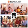 ModernStyle Christmas Birthday Gifts for Dad Fathers Day Thanksgiving Day from Daughter Son WifeGifts for Dad Grandpa Men Him Funny Socks view 2