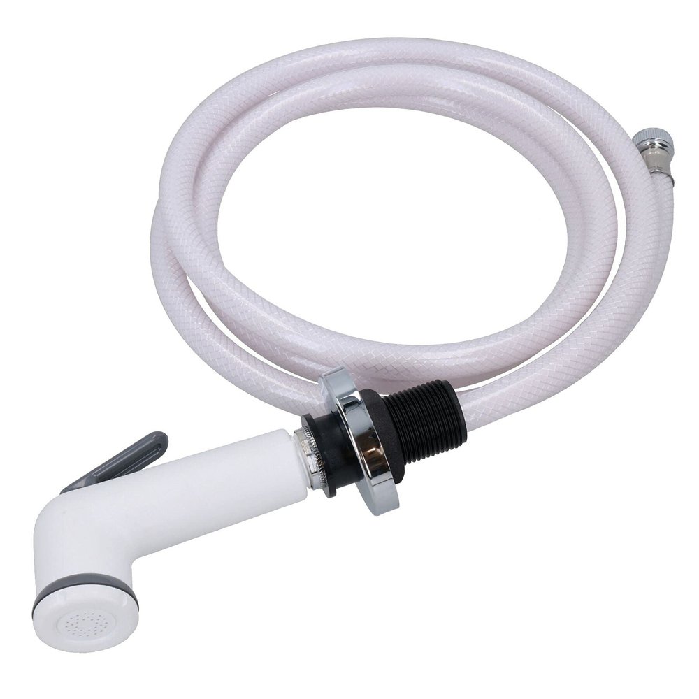 AB Tools Outdoor Cockpit Transom Shower Kit with Hose Head & Holder Boat Motorhome