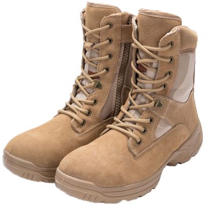 hongrenamz Hiking Boots Men Waterproof Trekking Shoes Hiking Boots Anti-Slip Cushioning Outdoor Sport Shoes Sand-EU42/US8.5