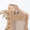 hongrenamz Hiking Boots Men Waterproof Trekking Shoes Hiking Boots Anti-Slip Cushioning Outdoor Sport Shoes Sand-EU42/US8.5 view 4