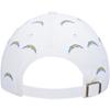 '47 Women's White Los Angeles Chargers Team Confetti Clean Up Adjustable Hat view 4