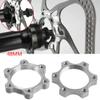 2Pcs Bike Freewheel Threaded Hub Disks 48MM Flange Adapters for 6-bolt disc brake rotor Universal view 2