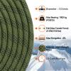 AOLEBA 10.5 mm Static Climbing Rope 10M(32ft) 20M(64ft) 30M(96ft) 50M(160ft) 70M(230ft) Outdoor Rock Climbing Ropes, Escape Rope Ice Climbing Equipment Fire Rescue Parachute Rope view 4
