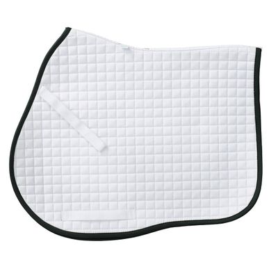Ovation Coolmax Jumper AP Saddle Pad White/Green