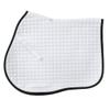Ovation Coolmax Jumper AP Saddle Pad White/Green view 1