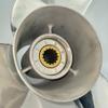 ARKDOZA Boat Propeller 13 3/4x17 Fit for Yamaha Outboard 150HP-300HP 3 Blades Stainless Steel Prop SS 15 Tooth Propel RH OEM NO: 6K1-45978-02-98 13.75x17 view 3