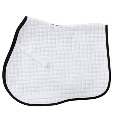 Ovation Coolmax Jumper AP Saddle Pad White/Black