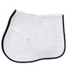 Ovation Coolmax Jumper AP Saddle Pad White/Black view 1