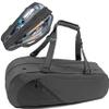 Athletico Tennis Bag and Racketball Bag - Tennis Bags for Women and Men to Hold Tennis Racket, Racquetball Racket, Pickleball Paddles and Other Equipment or Gear (Black) view 1