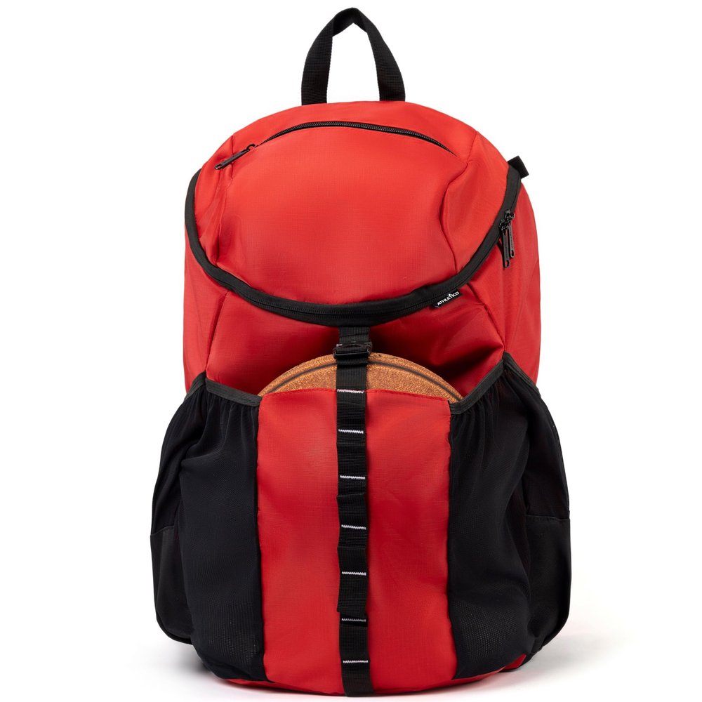 Athletico Basketball Bag - Large Basketball Backpack for Men & Women - Volleyball And Soccer (Red)