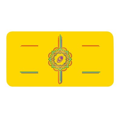 Liforme Yoga Pad - Free Bag Included - Patented Alignment System, Warrior-like Grip, Non-slip, Eco-friendly, 4.2mm thick pad for knee, elbow and hand support during Yoga (Yellow)