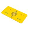 Liforme Yoga Pad - Free Bag Included - Patented Alignment System, Warrior-like Grip, Non-slip, Eco-friendly, 4.2mm thick pad for knee, elbow and hand support during Yoga (Yellow) view 2