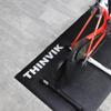 Thinvik Bike Mat for Peloton Spinning Bike & Wahoo Kickr 3072in Bicycle Trainer Mat for Cycleops Rowe Indoor Cycling Exercise Stationary Bike mat with Stone Texture (Updated 6mm) view 4