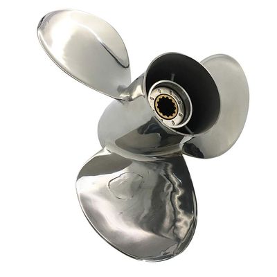 ARKDOZA Boat Propeller 11 3/4x15 Fit for Suzuki Outboard DF35-60HP 4 Stroke 3 Blades Stainless Steel Prop SS 13 Tooth Propel RH OEM NO: 99105-00500-15P 11.75x15