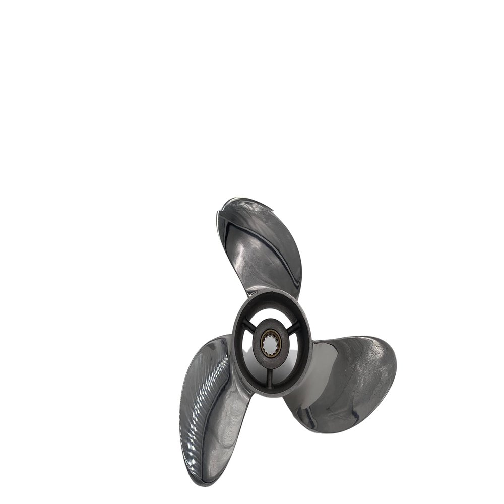 ARKDOZA Boat Propeller 7.8x8 Fit for Mercury Tohatsu Outboard 5HP 6HP 3 Blades Stainless Steel Prop SS 12 Tooth Propeller RH OEM NO: 48-812950A02 7.8x8