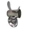 ARKDOZA Boat Propeller 9 7/8x10 1/2 Fit for Yamaha Outboard 25HP-30HP 3 Blades Stainless Steel Prop SS 10 Tooth Propel RH OEM NO: 664-45945-00-EL 9.875x10.5 view 1