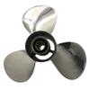 ARKDOZA Boat Propeller 9 1/4x9 Fit for Suzuki Outboard 9.9HP-15HP 3 Blades Stainless Steel Prop SS 10 Tooth Propel RH OEM NO: 58100-93723-019 9.25x9 view 3