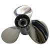 ARKDOZA Boat Propeller 11 1/8x14 Fit for Honda Outboard 40HP-50HP 3 Blades Stainless Steel Prop SS 13 Tooth Propel RH OEM NO: 59133-ZV5-014AH 11.125x14 view 3