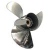 ARKDOZA Boat Propeller 13 1/4x15 Fit for Tohatsu Outboard 60HP-140HP 3 Blades Stainless Steel Prop SS 15 Tooth Propel RH OEM NO: HZW7-58130-U02 13.25x15 view 1