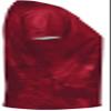 Holloway Women's Ladies Stock Cotton-Touch Poly Tee, Scarlet Cloud Print, Small view 4