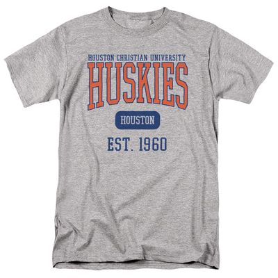 Houston Christian University Official Est. Date Unisex Adult T Shirt,Est. Date, 4X-Large