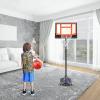 Basketball Hoop Outdoor Portable Basketball Hoop, 5 Gears Adjustable 1.55-2.1m Standing Basketball Stand, for Children and Adults Basketball Training (Color : Style2) view 2