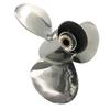 ARKDOZA Boat Propeller 11 3/4x11 Fit for Honda Outboard 40HP-50HP 3 Blades Stainless Steel Prop SS 13 Tooth Propel RH OEM NO: 59133-ZV5-011AH 11.75x11 view 1